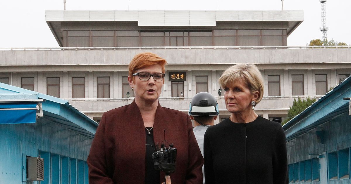 Australia’s foreign minister visits tense Korean border | The Seattle Times