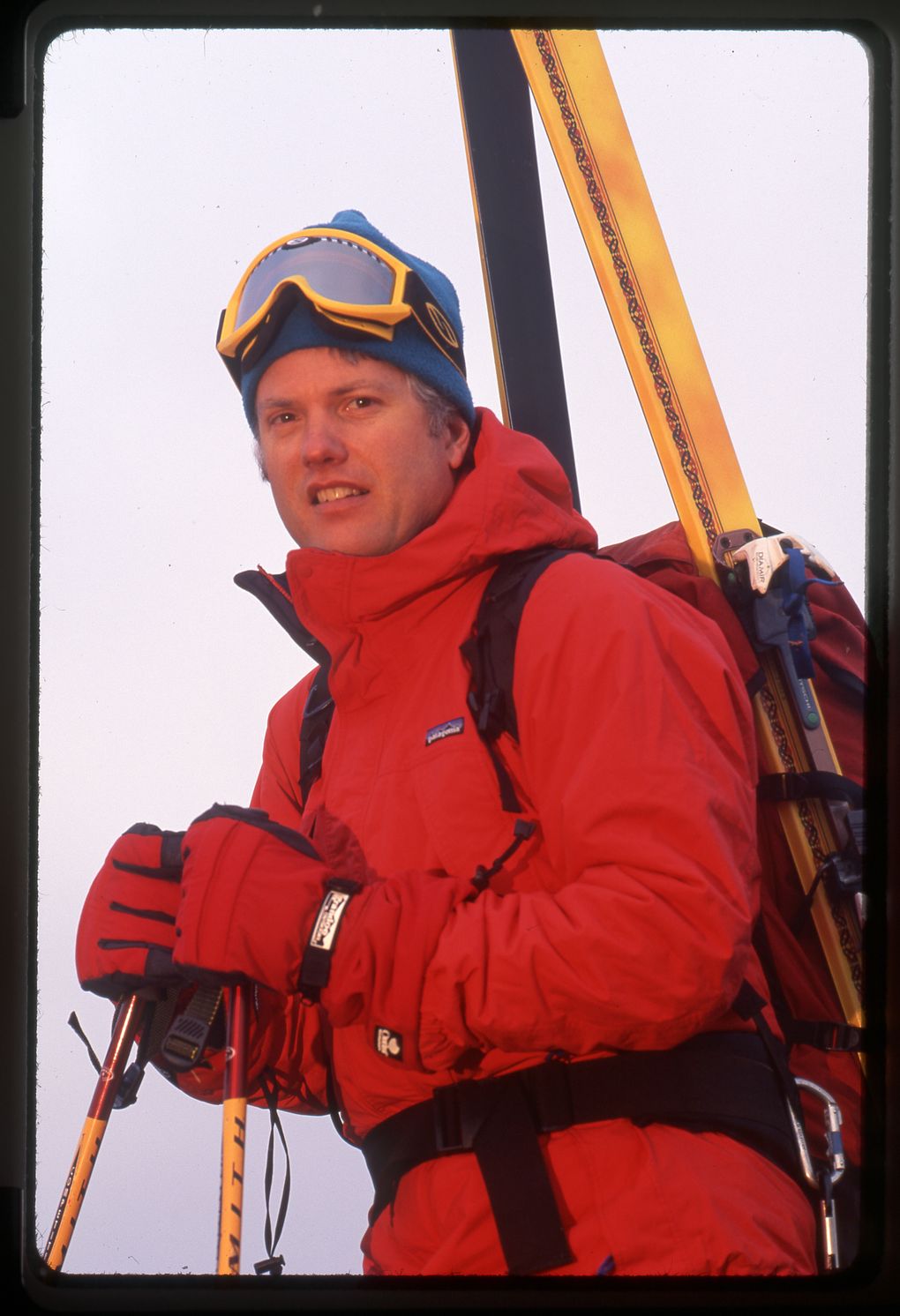 Carl Skoog, pictured here in 2000, was an avid skier and outdoor photographer. In 2005, he died in a fall on Cerro Mercedario, an Argentine peak. (Courtesy Lowell Skoog)