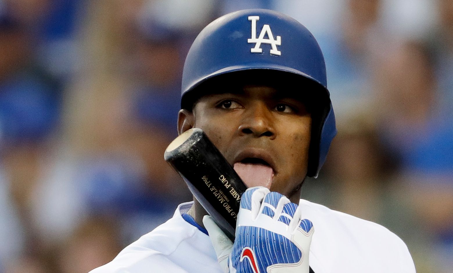 Dodgers' exciting Puig might just have his struggles licked