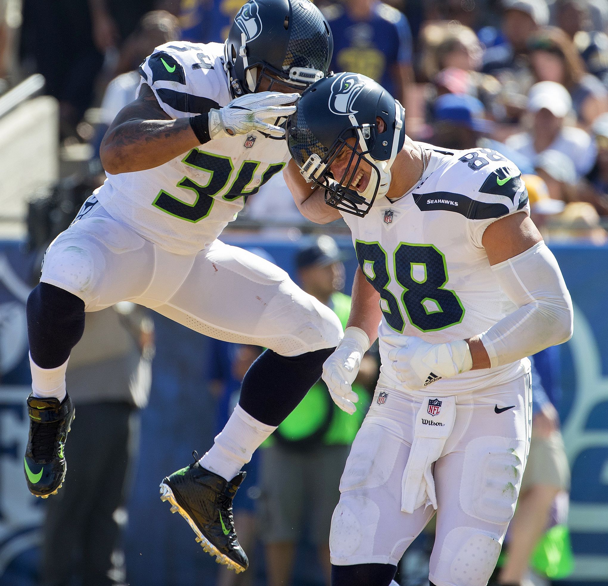 Seahawks hoping RB Thomas Rawls, LB Michael Wilhoite will be back