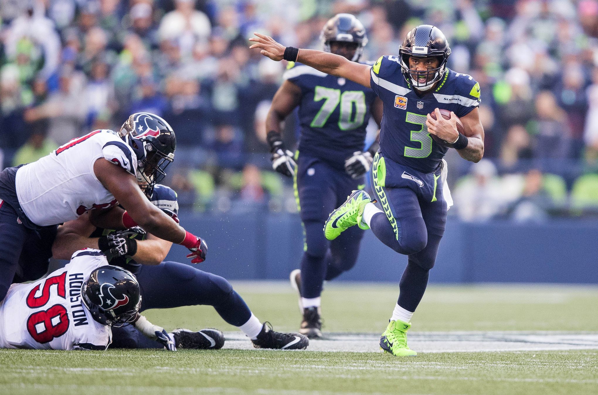 Russell Wilson and Doug Baldwin executed the perfect scramble drill. Here's  how. 