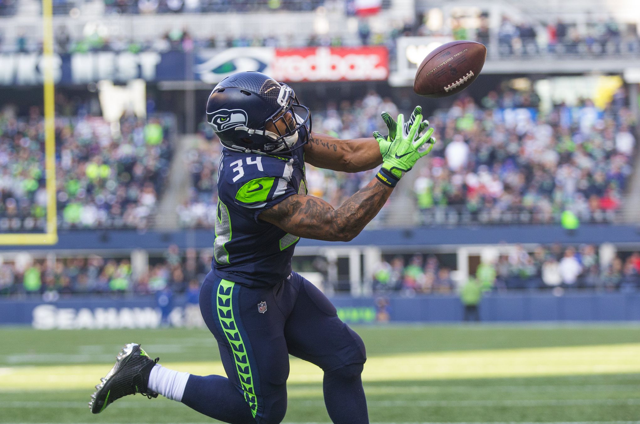 How will Seahawks split workload with Thomas Rawls, Christine