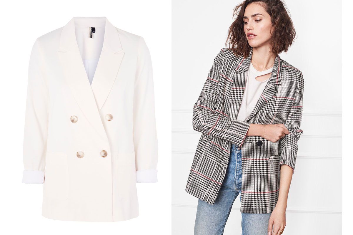 Topshop slouch suit on sale blazer