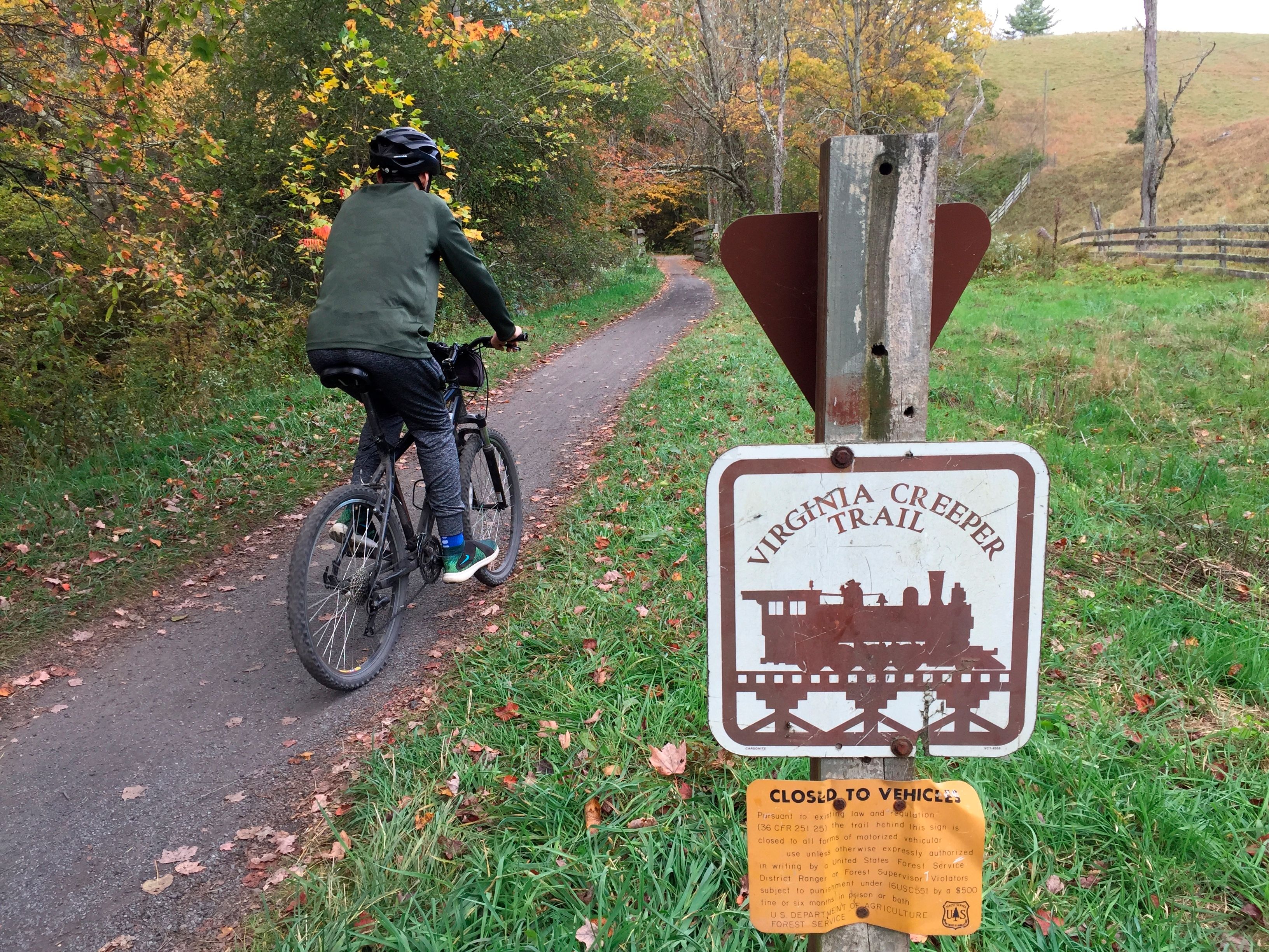 Virginia creeper sale trail bike shop