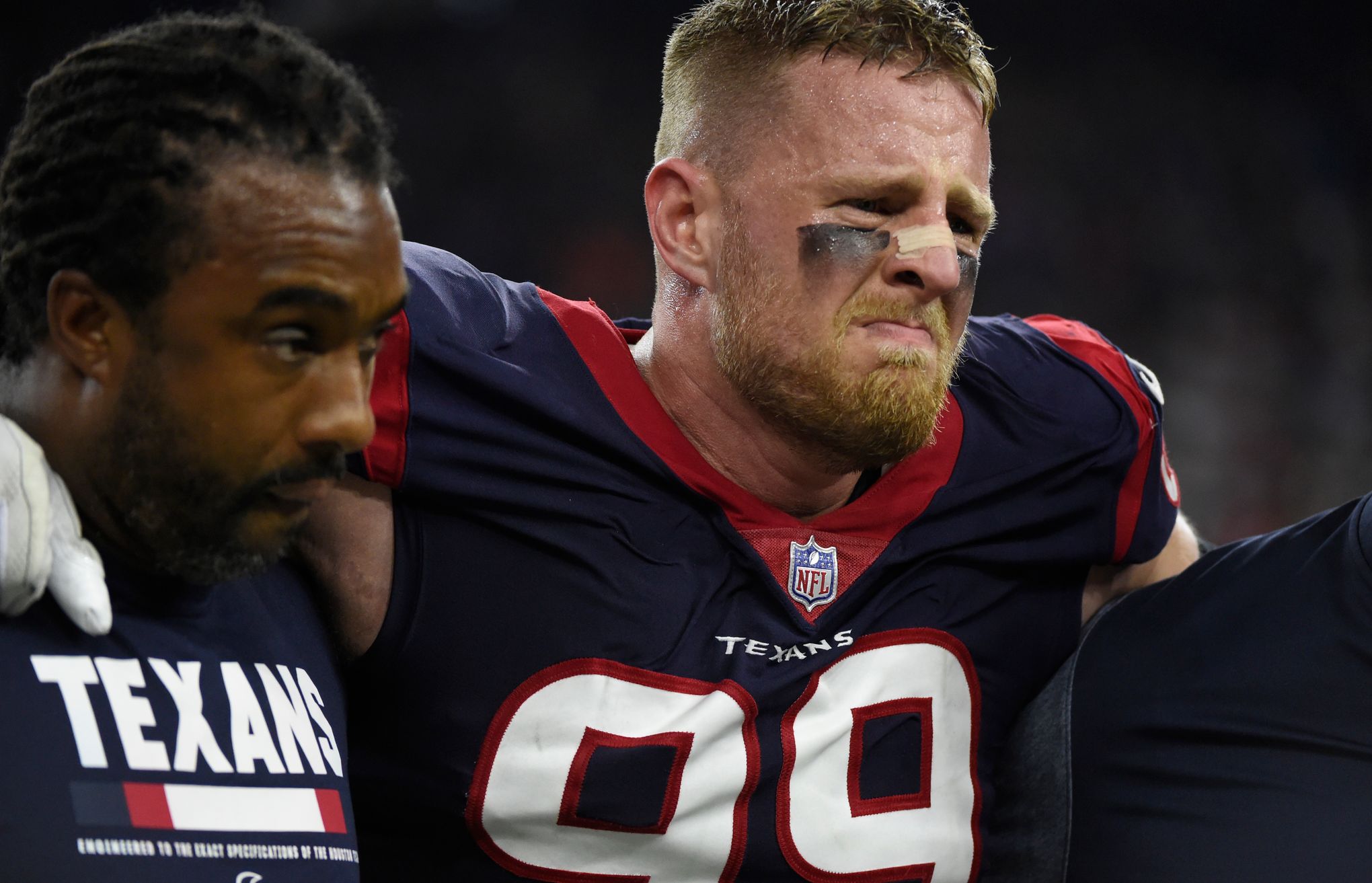 Texans' J.J. Watt, Whitney Mercilus out for season with injuries