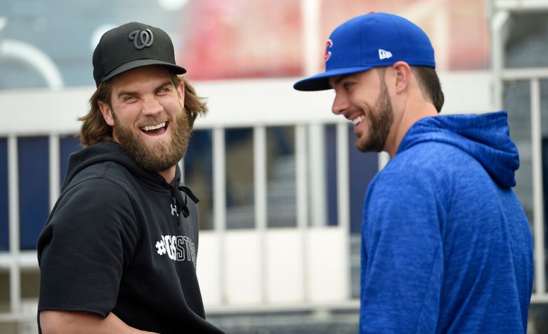 Old pals Harper, Bryant face off in NLDS with Vegas in mind