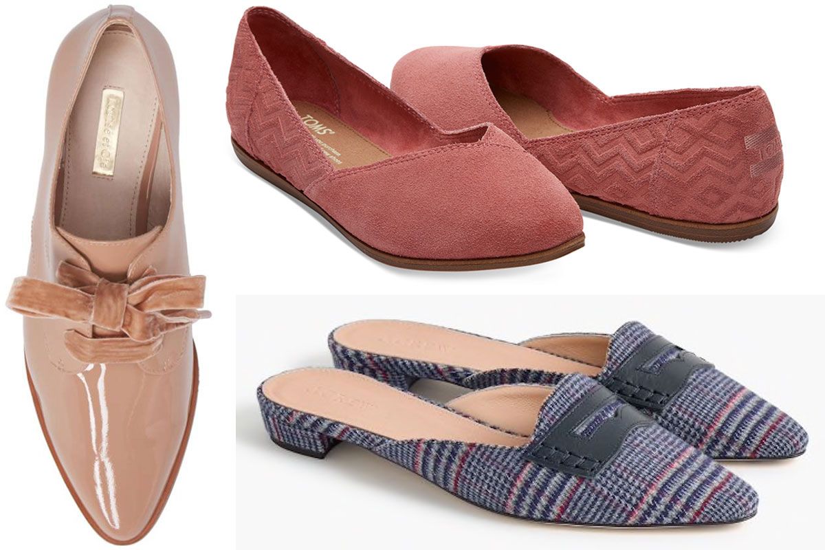 Fashionable flats cheap