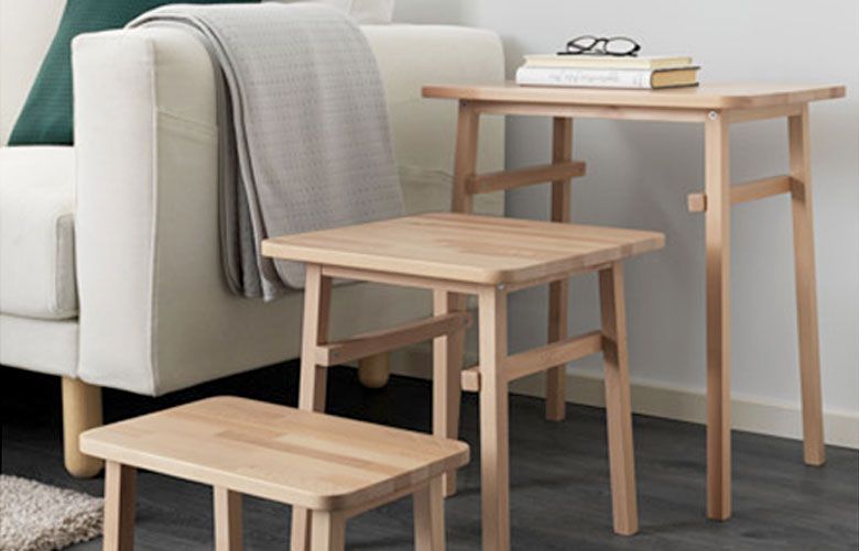 An ode to the wondrousness of, yes, nesting tables