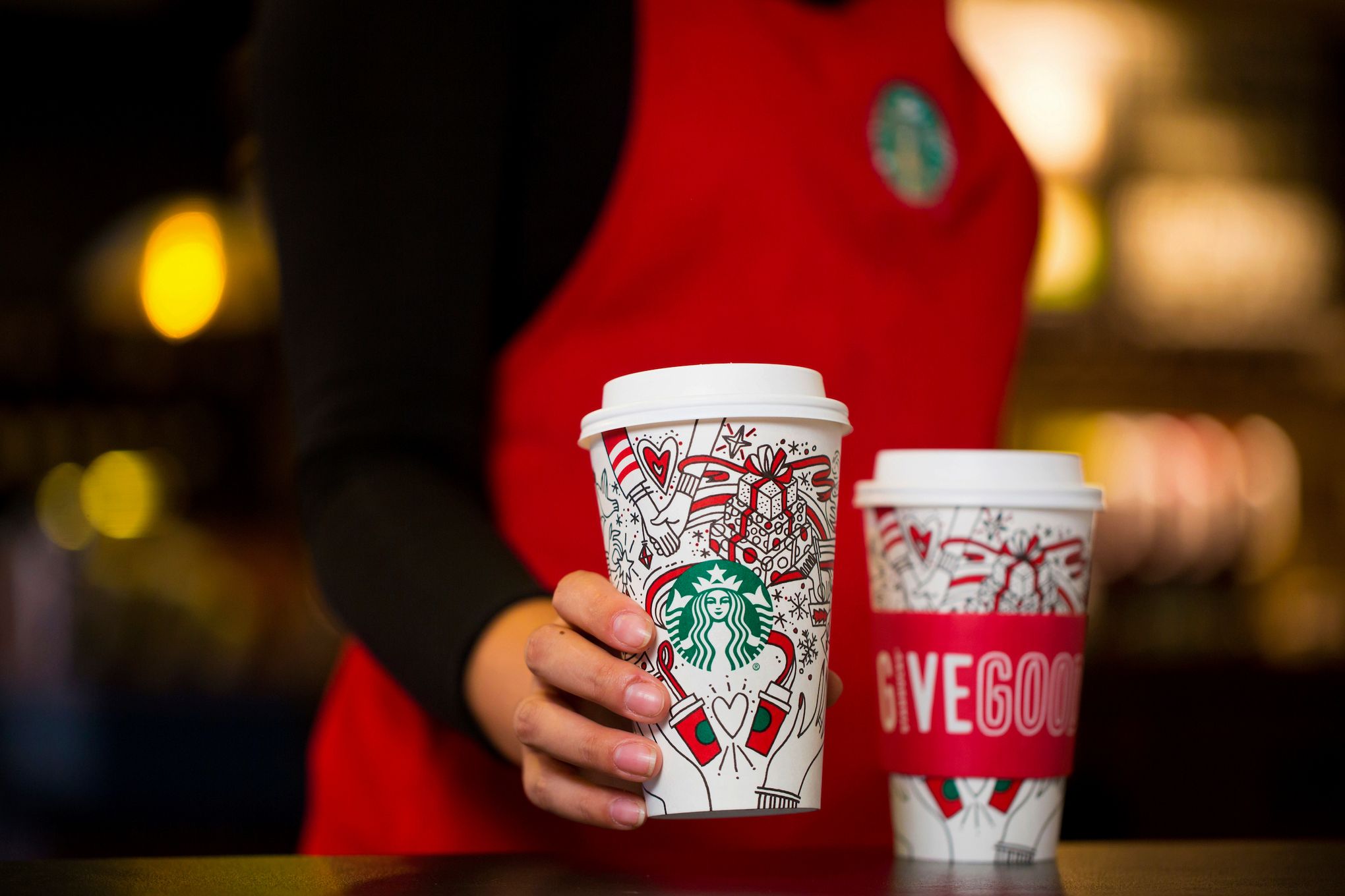 DIY holiday: Starbucks releases a color-it-in-yourself cup | The Seattle  Times