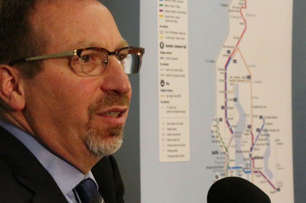 Sound Transit CEO Peter Rogoff. (The Seattle Times)