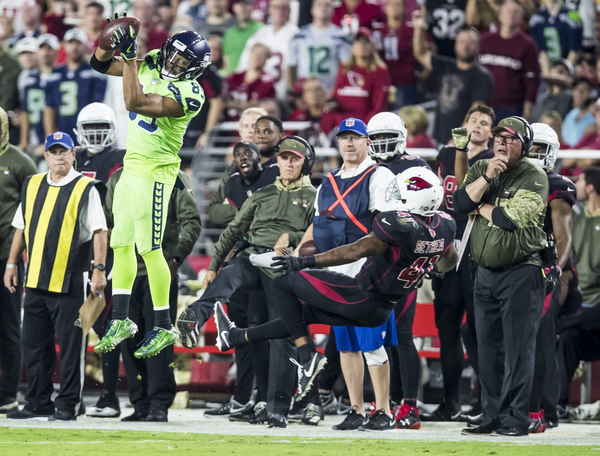 Seattle Seahawks Vs. Arizona Cardinals Pre Game GIF - Nfl National