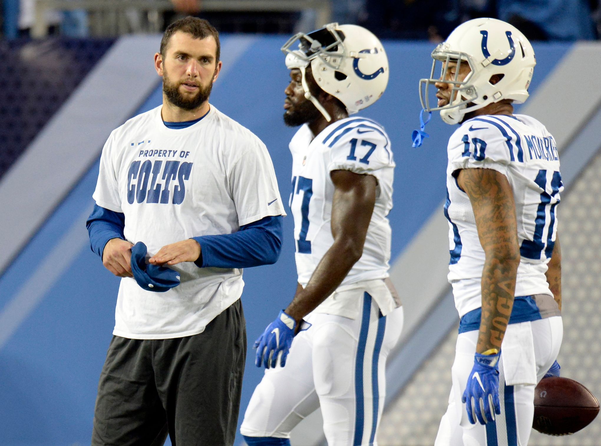 Indianapolis Colts are using injured QB Andrew Luck to sell tickets