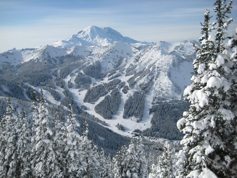 With More Snow Forecast Crystal Mountain Could Open For Skiing Friday The Seattle Times