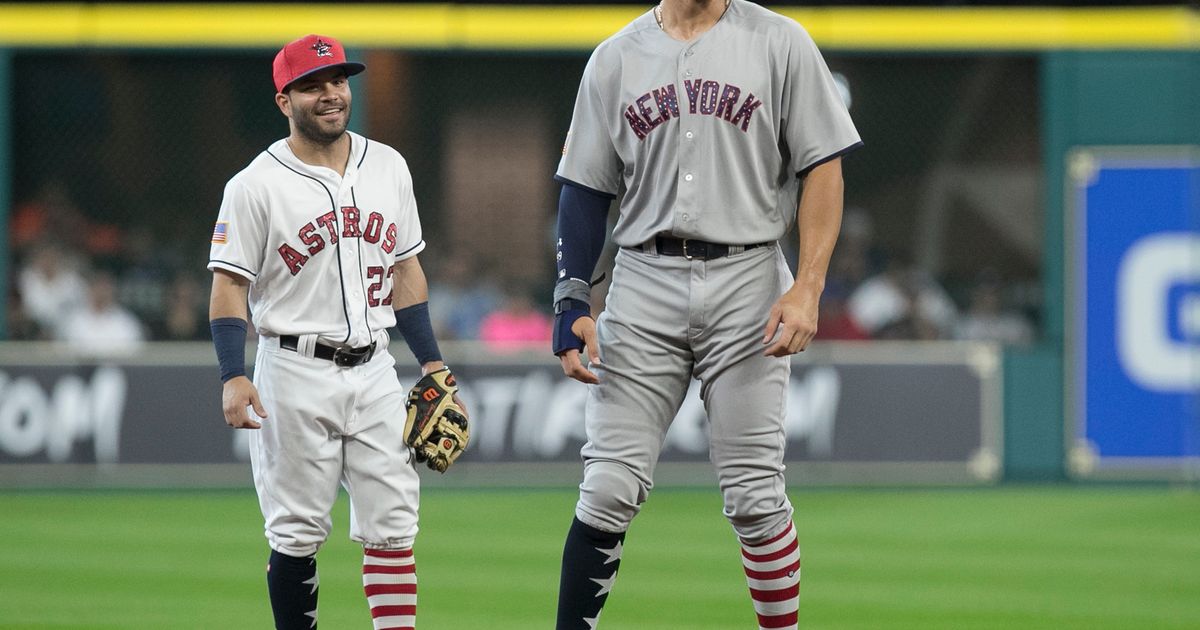 Jose Altuve and Giancarlo Stanton Win M.V.P. Awards - The New York Times