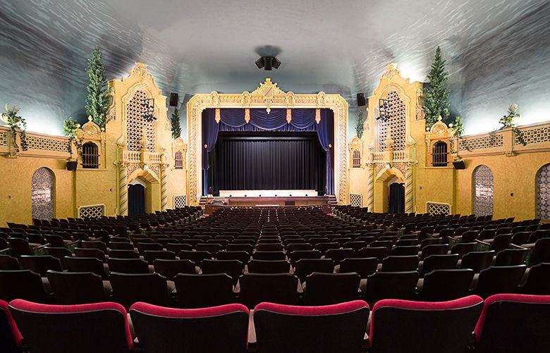 Tthe historic 7th Street Theatre in Hoquiam