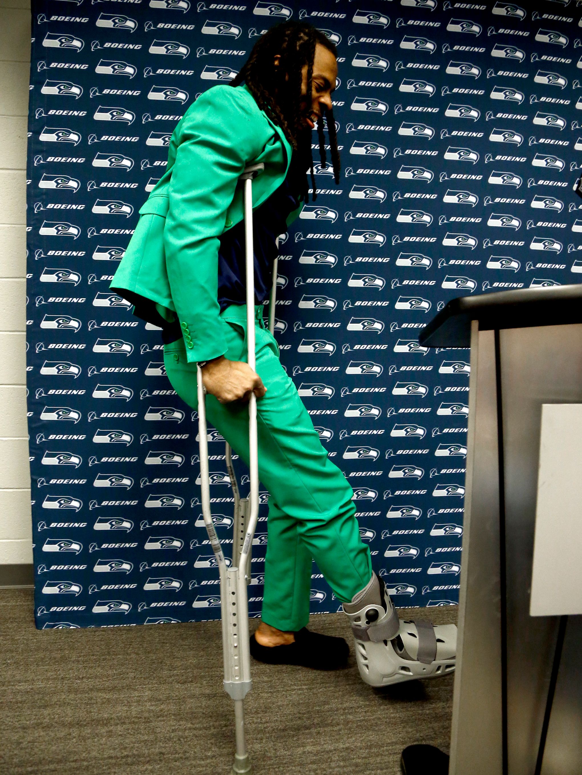 Seahawks' Super Bowl dreams were ruptured along with Richard Sherman's  Achilles