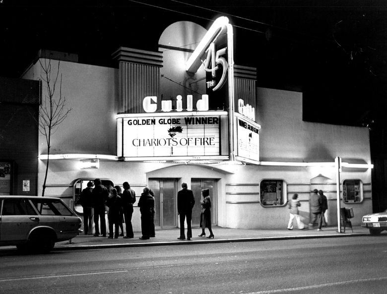 Open since 1921 in the Wallingford neighborhood, the art deco Guild 45th (shown in 1982) abruptly ended its run in June 2017. (Peter Liddell / The Seattle Times)