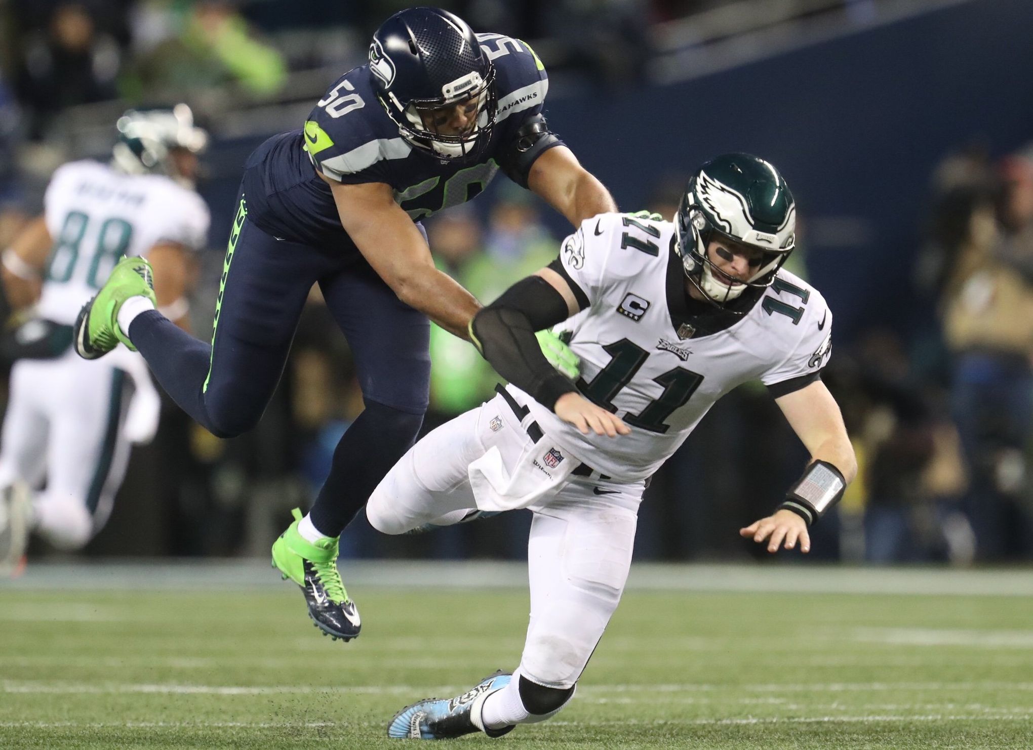 The Latest: Seattle linebacker K.J. Wright ejected in 4th - The