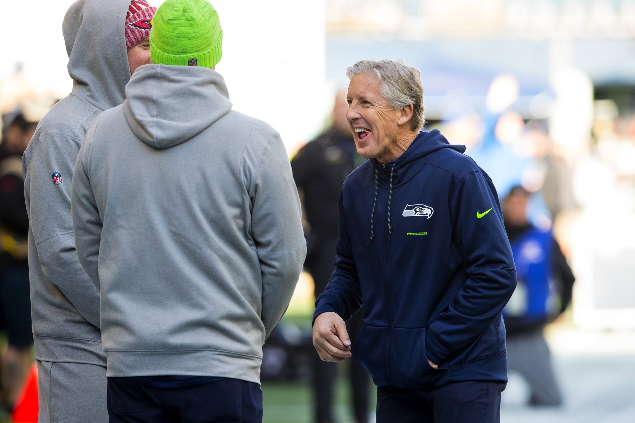 Seahawks coach Pete Carroll turns 72 years old today