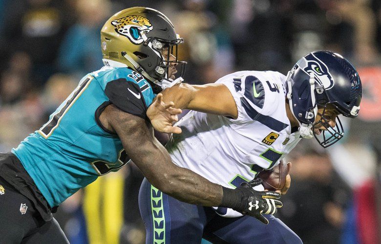 Interceptions, injuries cost Seahawks in 30-24 loss to Jaguars