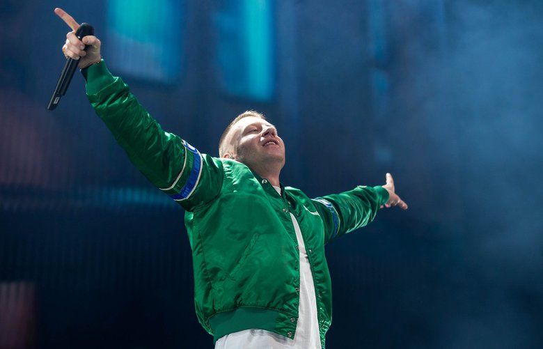 Macklemore lights up KeyArena The Seattle Times
