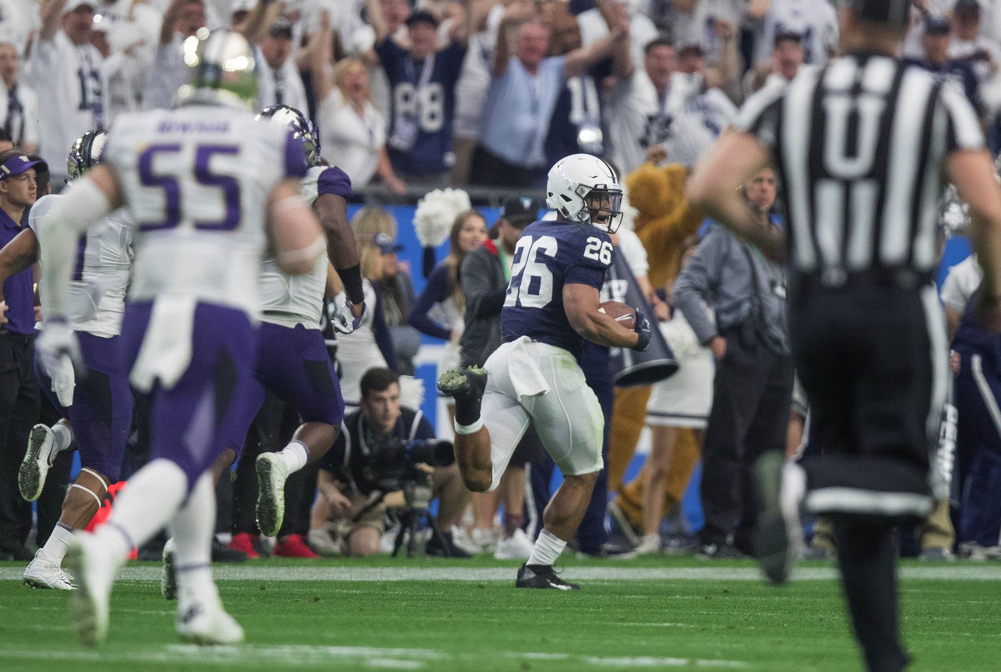 Fiesta Bowl: Penn State's Trace McSorley finishing second season as a winner