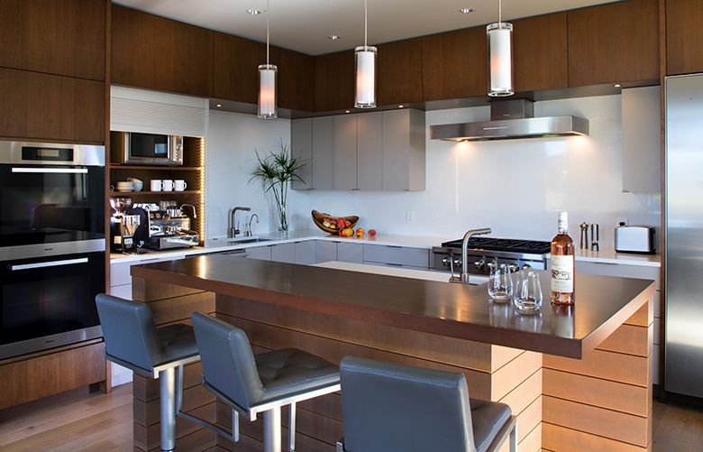 A refreshingly cohesive remodel unites the entire first floor of a ...