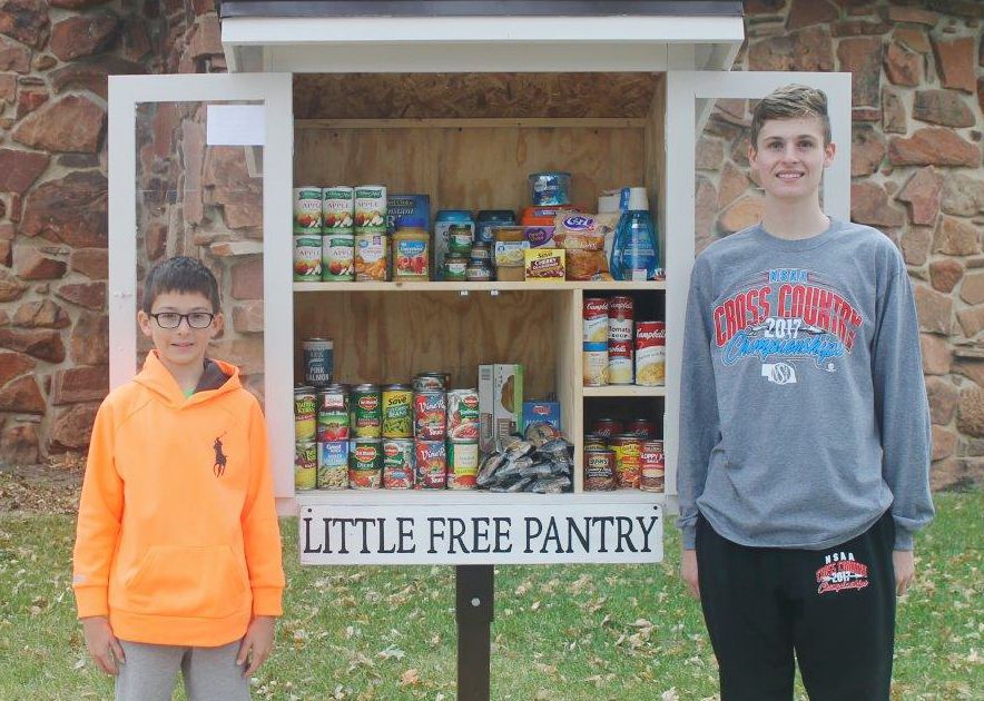 Nebraska brothers encourage food sharing with free pantry The Seattle