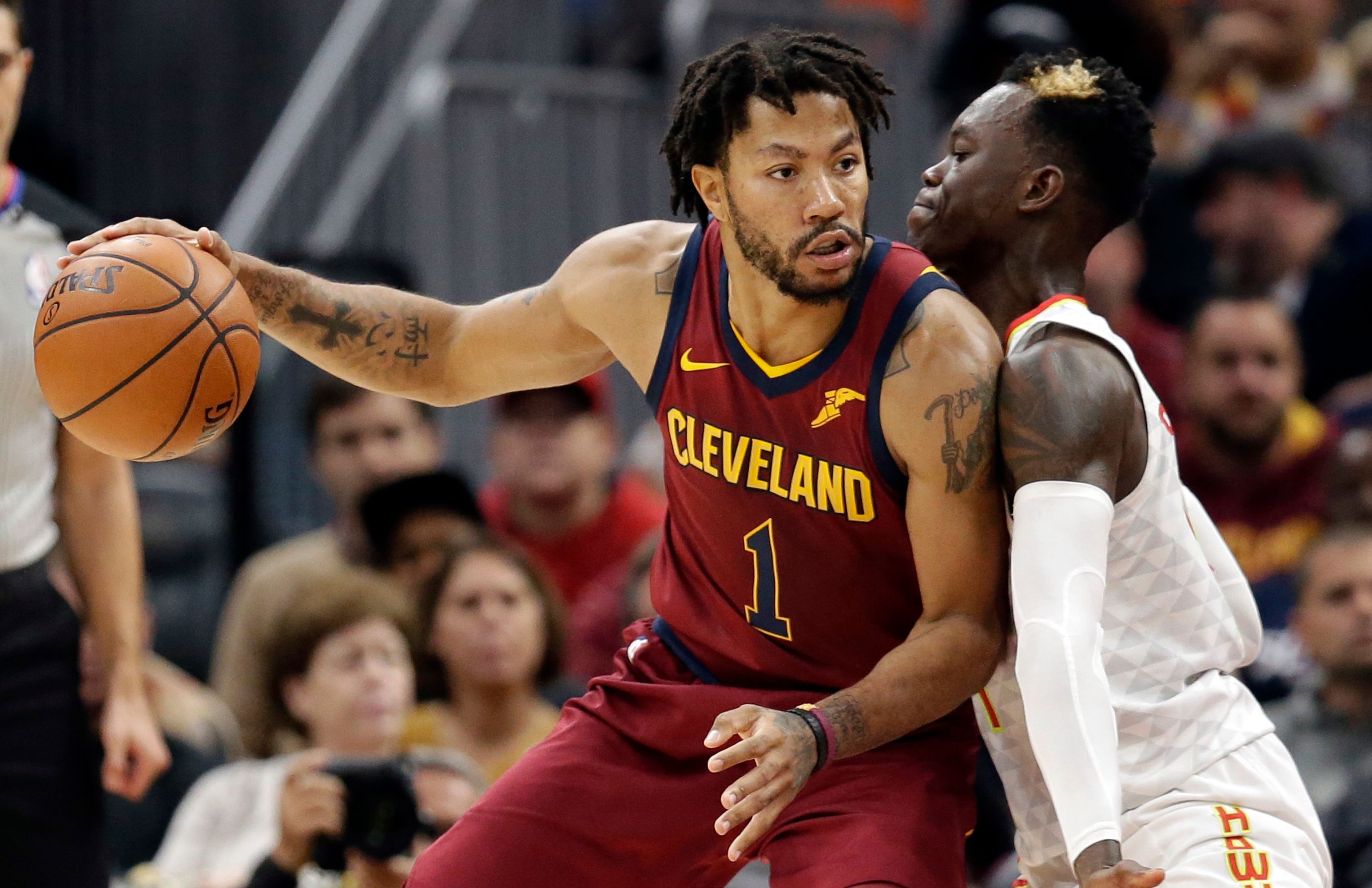 Cavs Derrick Rose has bone spur in ankle happy to be back The Seattle Times