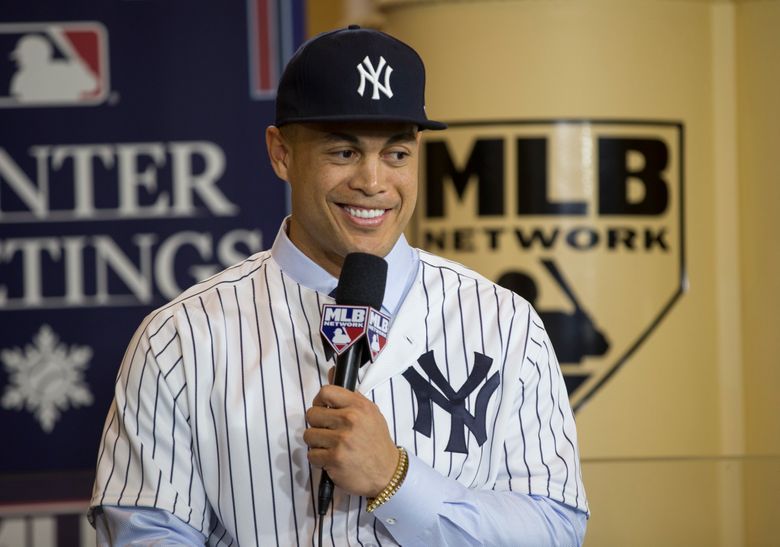 Aaron Judge: Giancarlo Stanton will be 'a great fit' for New York