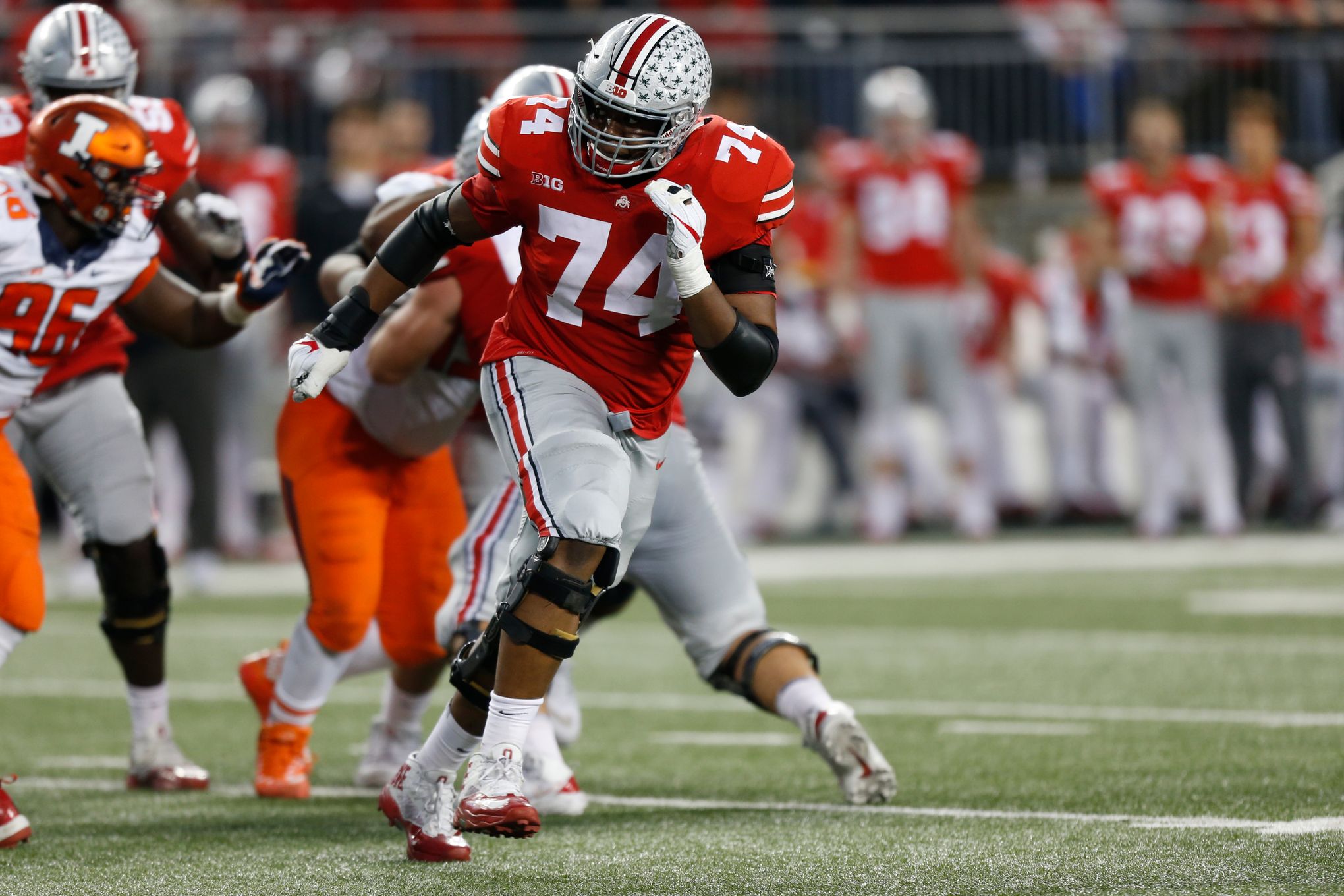 Seahawks draft Ohio State left tackle Jamarco Jones with final of