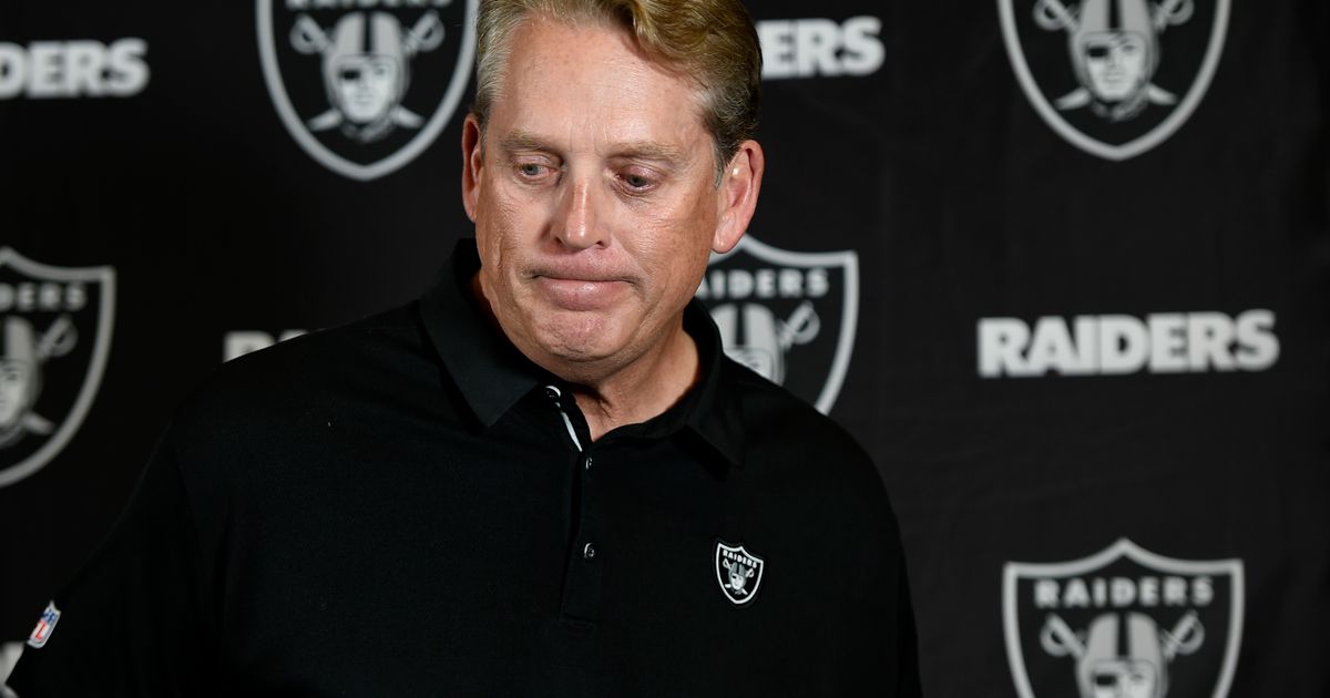 Raiders fire coach Jack Del Rio after 6-10 season | The Seattle Times Raiders fire coach Jack Del Rio after 6-10 season | The Seattle Times