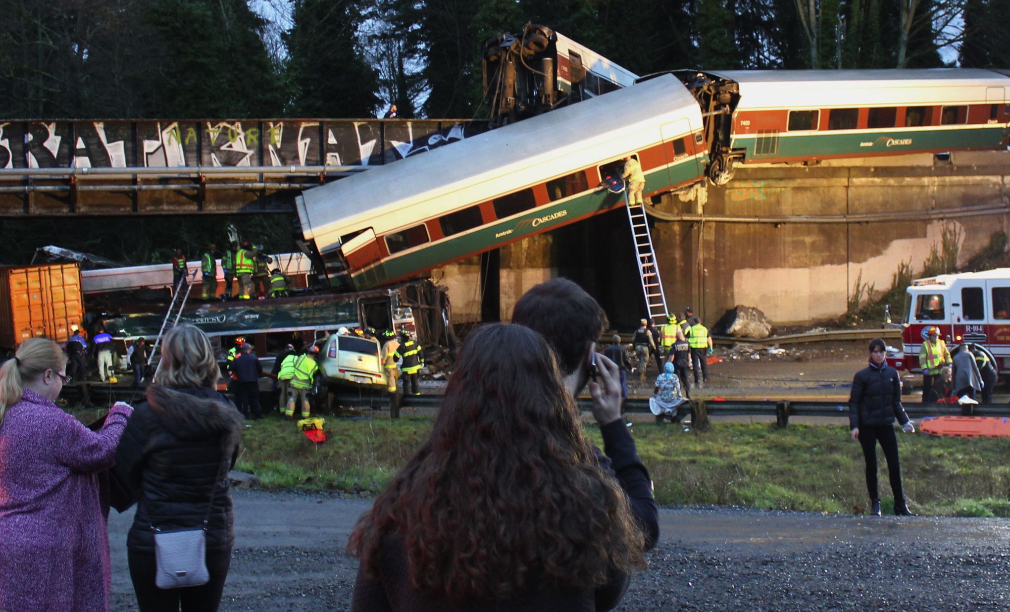 Boy Scouts 'jumped into action' after surviving Amtrak derailment