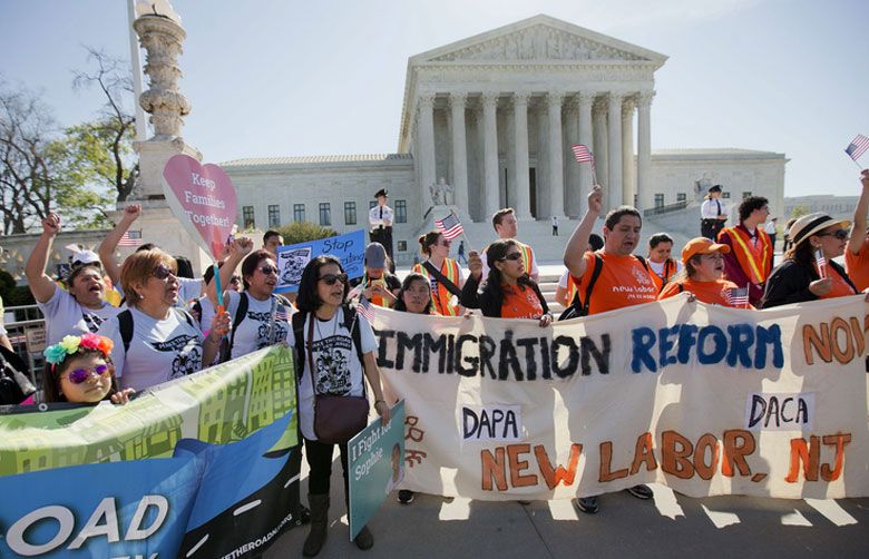 White House says Trump supports immigration bill, walking back