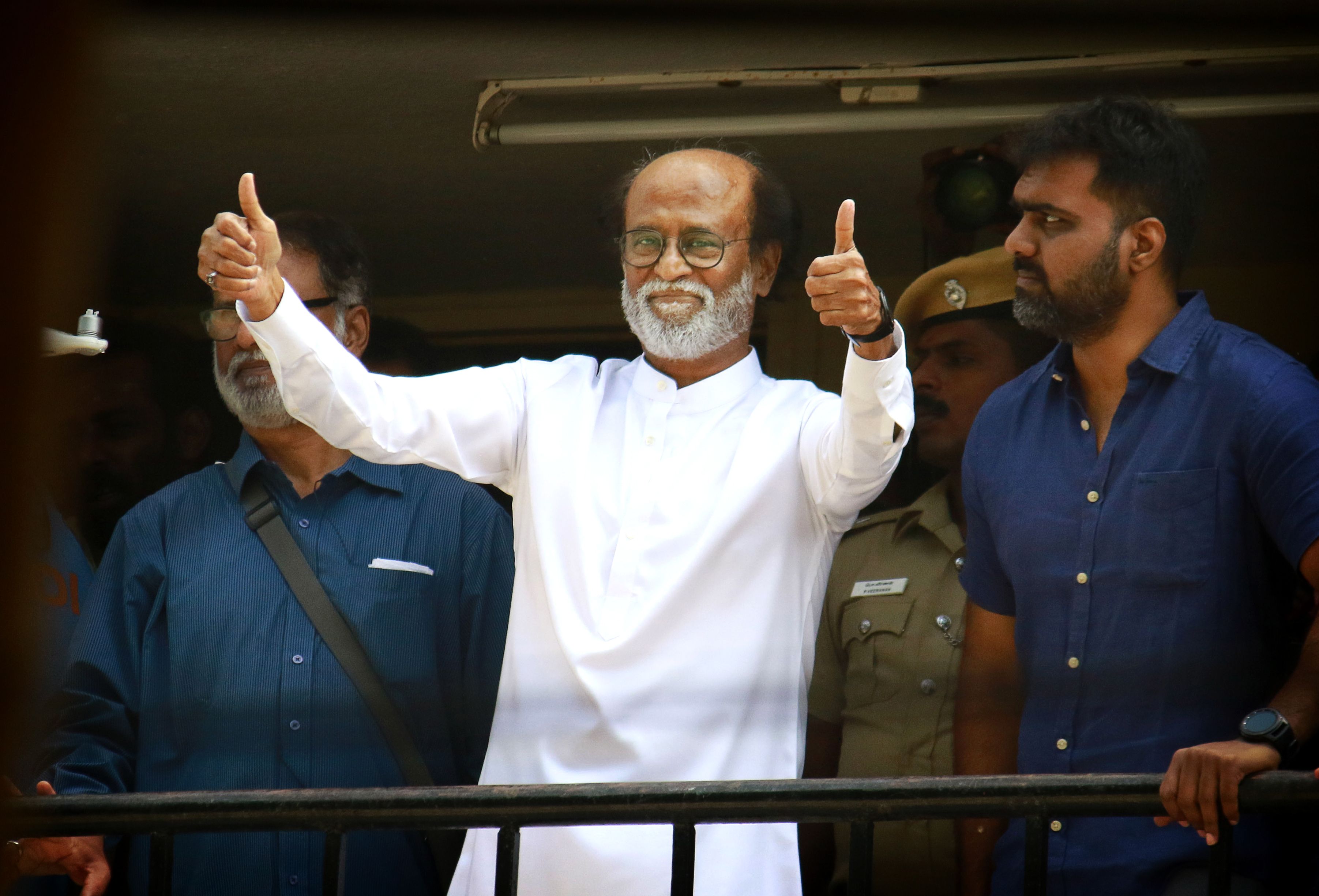 super star rajini party