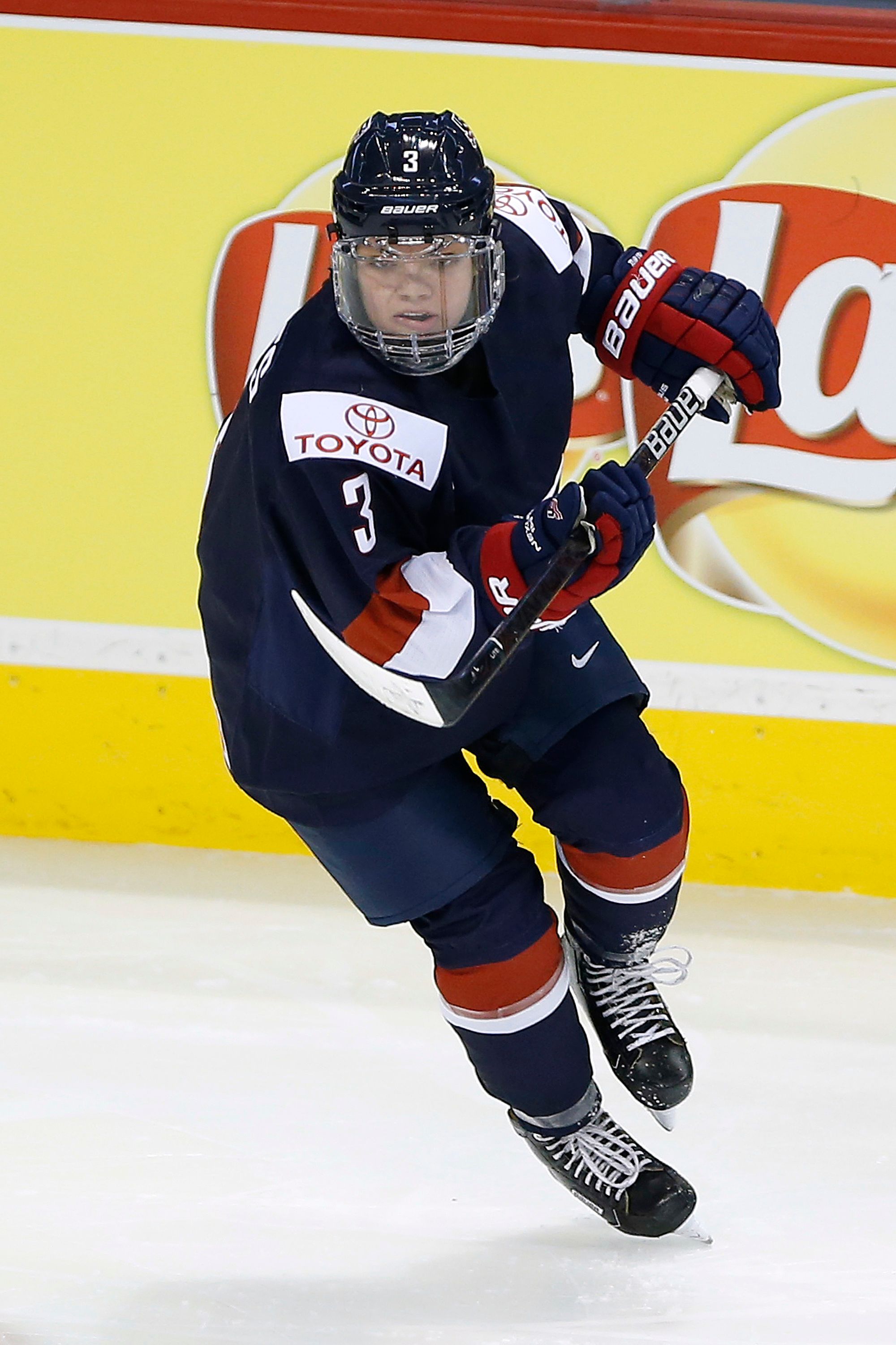 Teen Cayla Barnes Youngest Player On USA Hockey Team | The Seattle Times