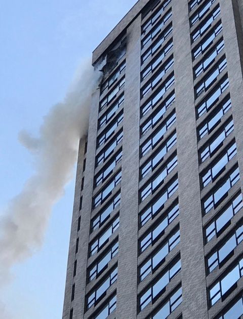 Man, 76, dies in New York high-rise apartment building fire | The ...
