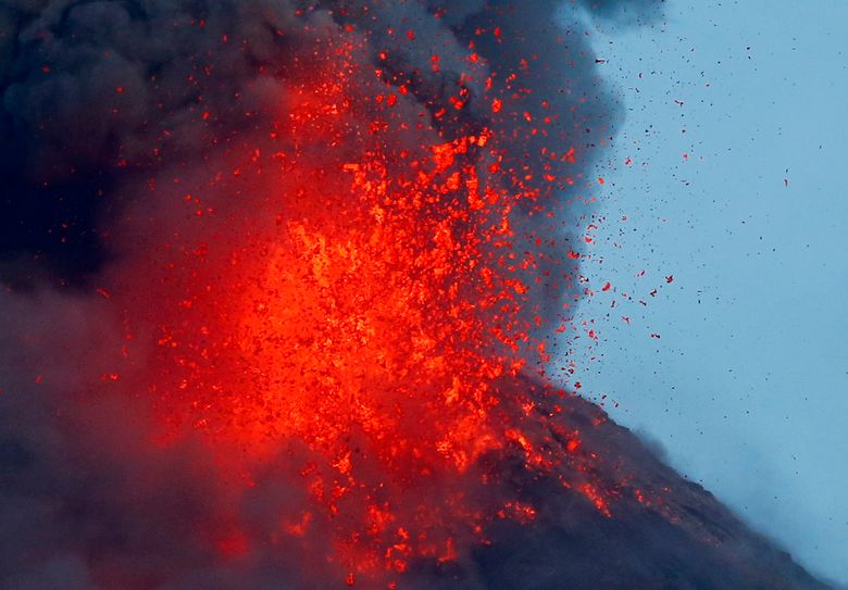 Vulcanian Eruption In The Philippines