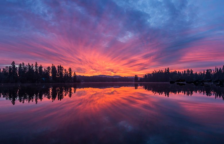 Reader’s Lens | Lake Sawyer sunrise | The Seattle Times