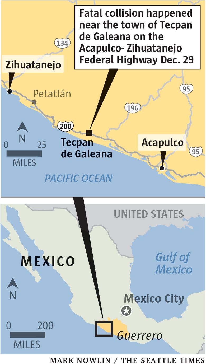 Five members of Washington family among 10 killed in fiery crash outside  Acapulco | The Seattle Times