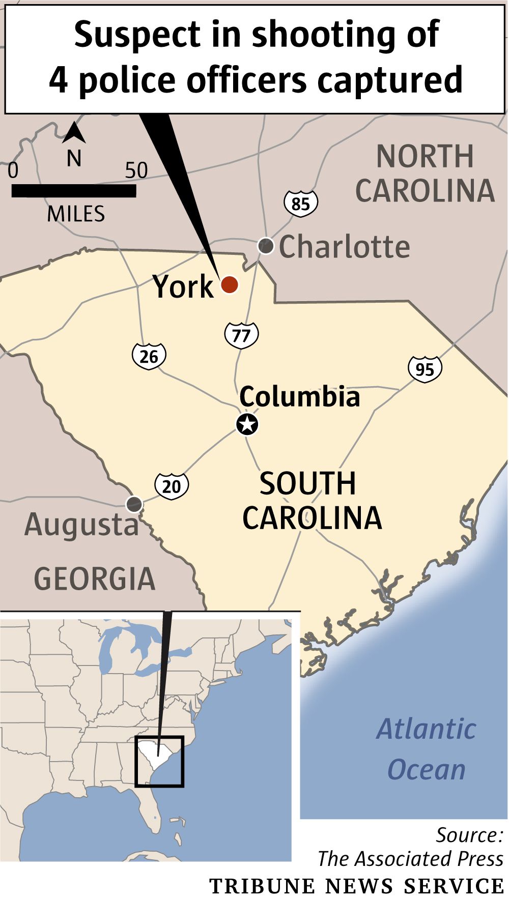 4 law officers shot in South Carolina, 1 critically hurt The Seattle