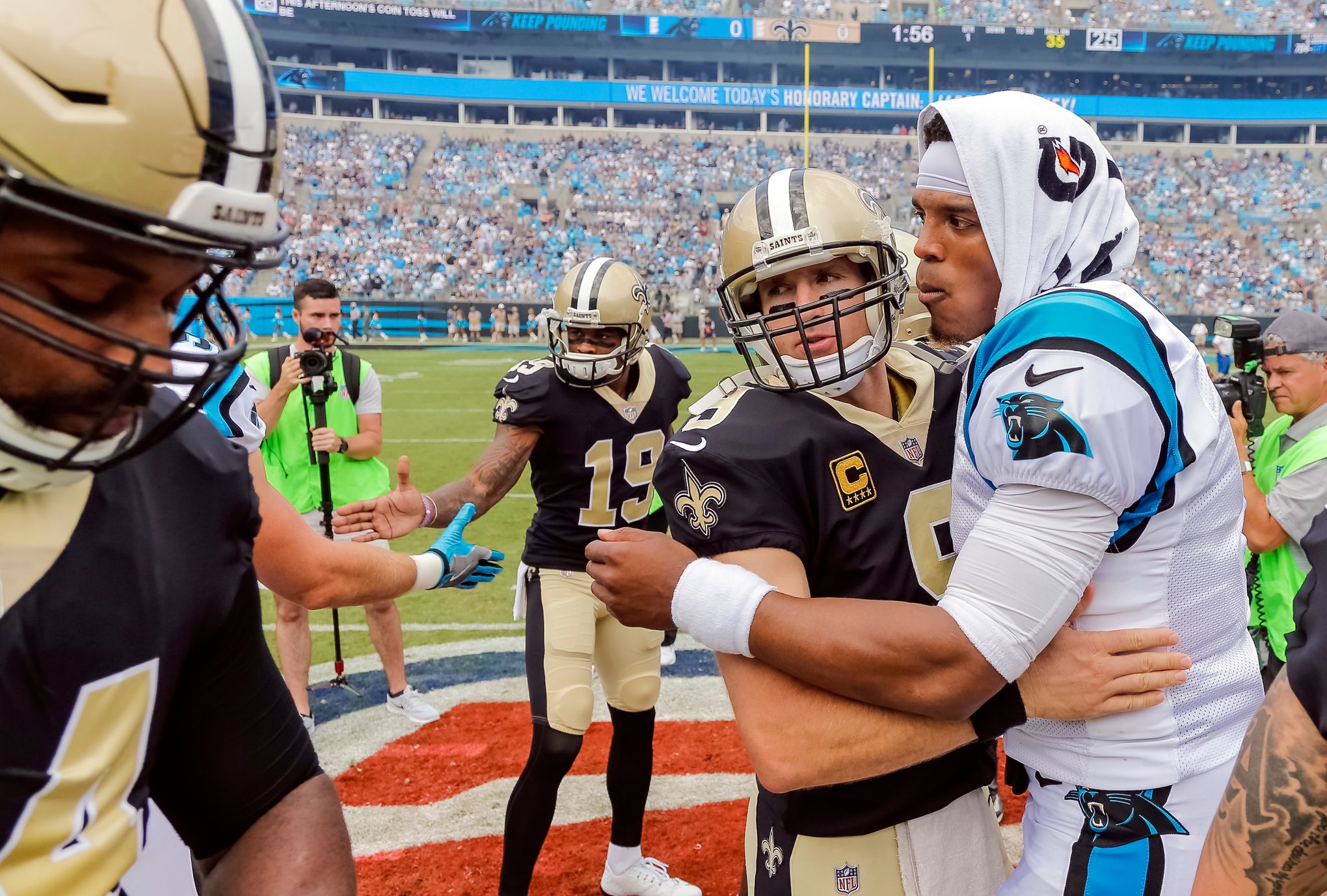 Drew Brees weighs in on Sean Payton leaving the Saints