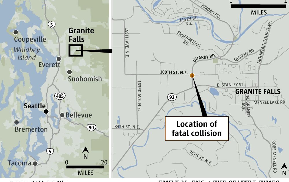 Driver kills motorcyclist, peppersprays witness in Granite Falls