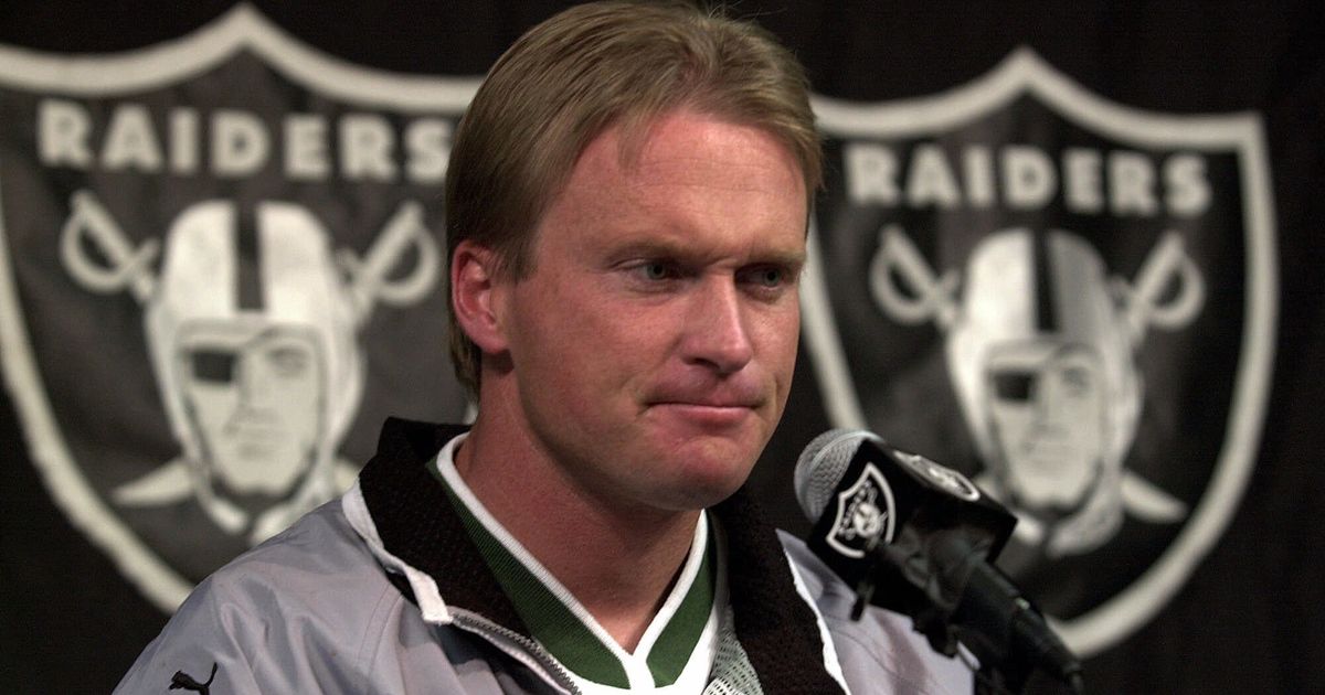 Anthony Rudeen Raiders officially announce hiring of Gruden as coach | The Seattle Times