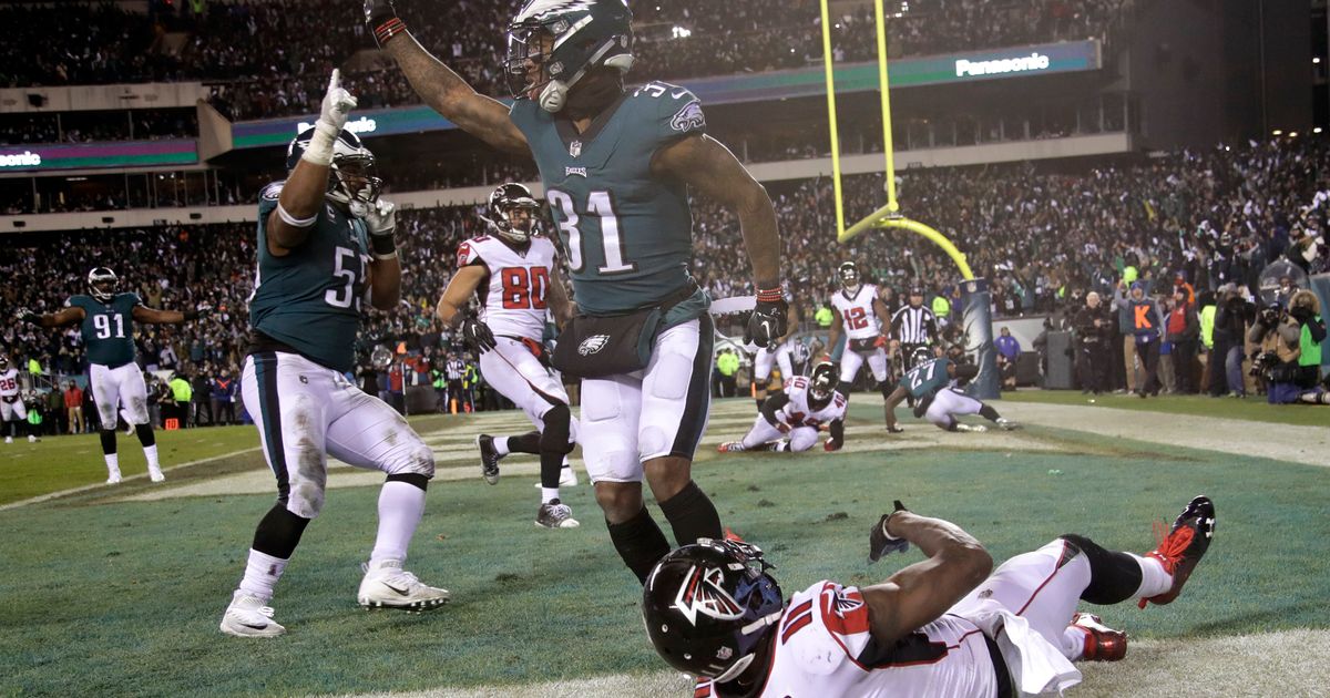 Underdog Eagles shut down Falcons to advance to NFC championship