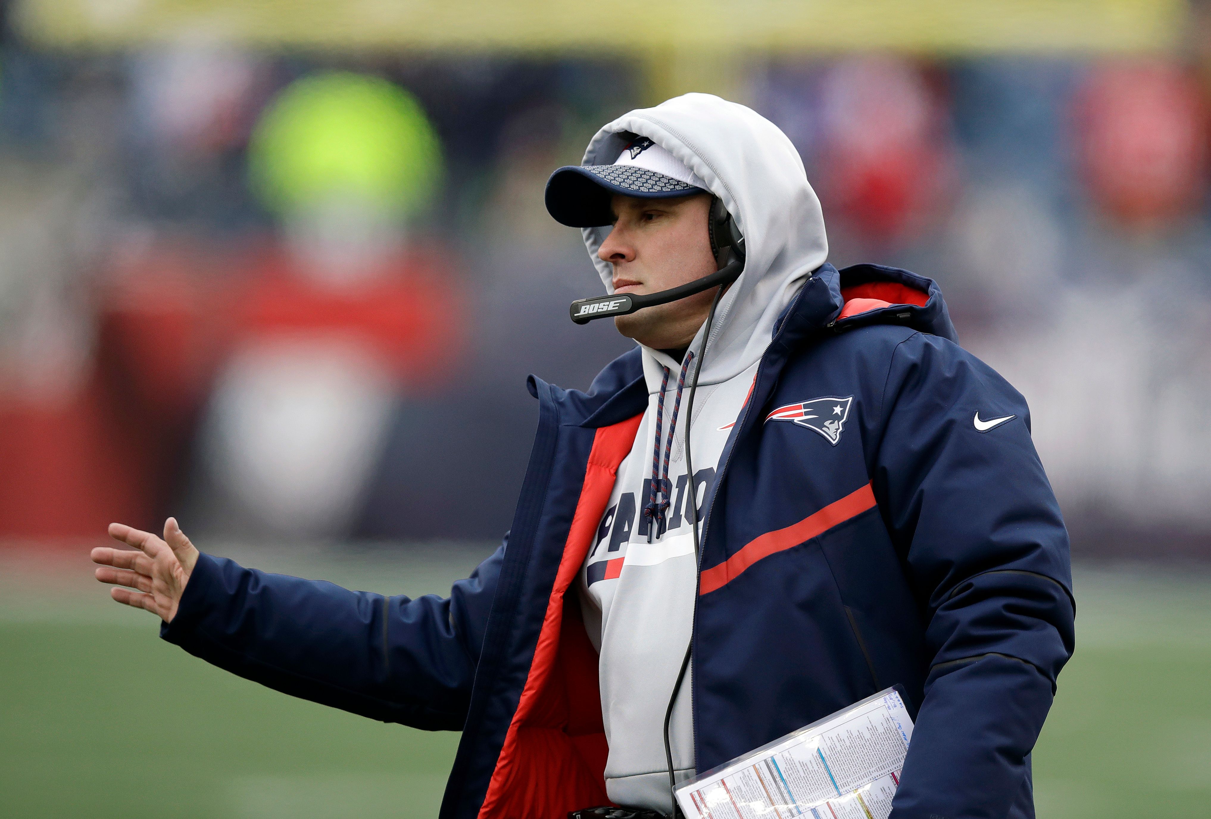 Giants interview Patriots coordinators Patricia, McDaniels | The