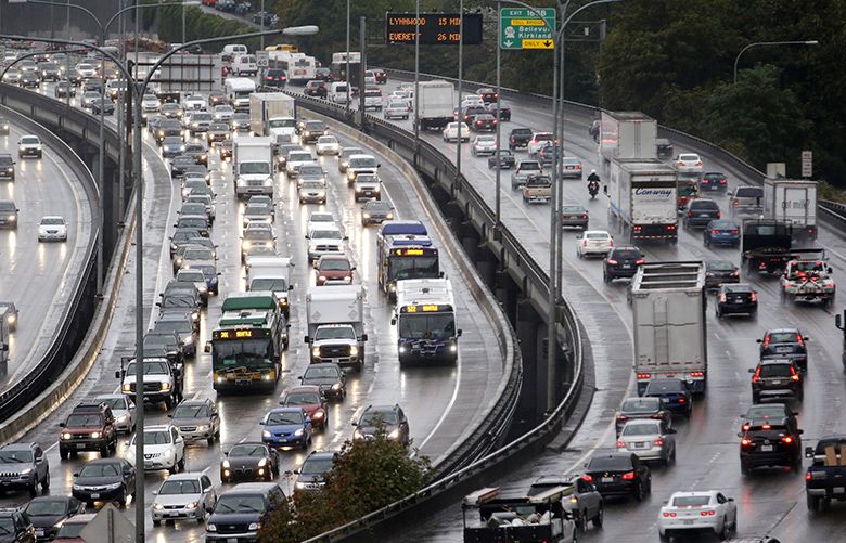 drive time from olympia to seattle on fourth of july