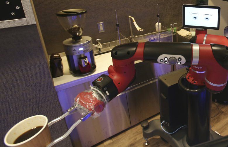 Robot makes coffee at new cafe in Japan’s capital | The Seattle Times