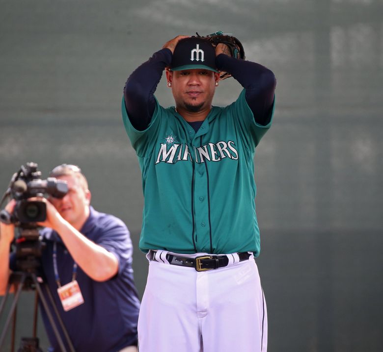 Seattle Mariners Felix Hernandez Team Issued 2018 Spring Training