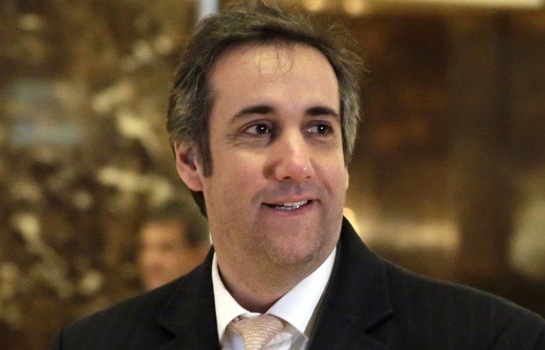 FILE – In this Dec. 16, 2016, file photo, Michael Cohen, an attorney for Donald Trump, arrives in Trump Tower in New York. Stormy Daniels, the porn star whom President Donald Trump’s personal attorney acknowledged paying $130,000 just before Election Day, believes she is now free to discuss her alleged sexual encounter with Trump, her manager told The Associated Press Wednesday, Feb. 14, 2018. Daniels, whose real name is Stephanie Clifford, believes that Cohen invalidated a non-disclosure agreement after two news stories: One, in which Cohen told The New York Times that he made the six-figure payment with his personal funds, and another in the Daily Beast, which reported that Cohen was shopping a book proposal that would touch on Daniels’ story, said the manager, Gina Rodriguez. (AP Photo/Richard Drew, File) WX107 WX107
